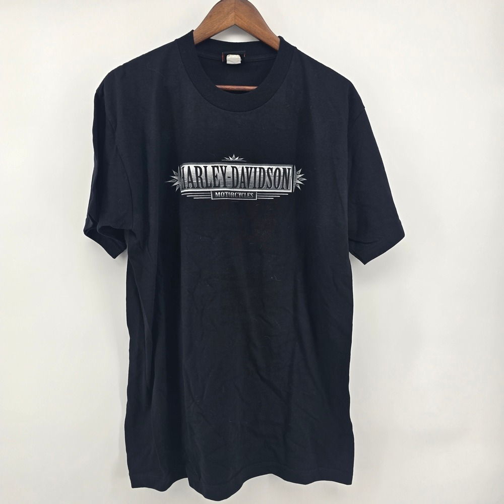 Vintage 2004 Harley Davidson Bluegrass Louisville KY T-Shirt Black Large USA